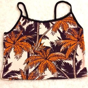 Topshop crop tank, size 6